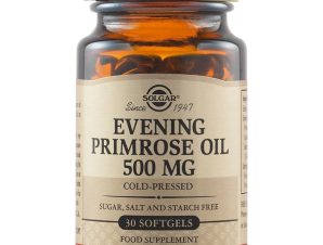 Solgar Evening Primrose Oil 500mg Συμπλήρωμα Διατροφής Έλαιου Νυχτολούλουδου για την Αντιμετώπιση των Προεμμηνορυσιακών Συμπτωμάτων 30 Softgels