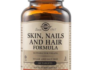 Solgar Skin Nails & Hair Formula Συμπλήρωμα Διατροφής για την Υγεία των Μαλλιών, Νυχιών & του Δέρματος 60tabs