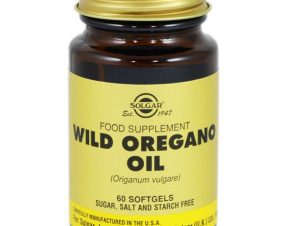 Solgar Wild Oregano Oil Συμπλήρωμα Διατροφής Ελαίου Άγριας Ρίγανης με Ισχυρές Αντιοξειδωτικές & Αντιβακτηριακές Ιδιότητες Κατά των Εντερικών Προβλημάτων 60 Softgels