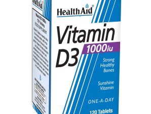 Health Aid Vitamin D3 1000iu 120tabs