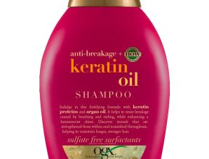 OGX Keratin Oil Shampoo Anti Breakage Σαμπουάν Ενδυνάμωσης με Κερατίνη & Έλαιο Argan Κατά του Σπασίματος της Τρίχας 385ml