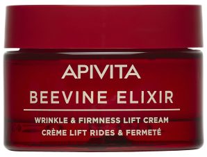Apivita Beevine Elixir Wrinkle & Firmness Lift Cream Rich Texture Αντιρυτιδική Κρέμα για Σύσφιξη & Lifting Πλούσιας Υφής 50ml