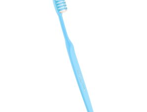 Elgydium Clinic Ortho-X Medium Toothbrush Χειροκίνητη Οδοντόβουρτσα Μέτριας Σκληρότητας Κατάλληλη για Καθαρισμό Ορθοδοντικών Μηχανισμών 1 Τεμάχιο – Γαλάζιο