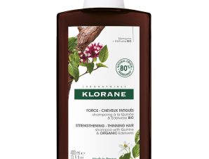 Klorane Quinine & Edelweiss Shampoo Strengthening – Thinning Hair Σαμπουάν Ενδυνάμωσης με Κινίνη & Εντελβάις, Κατά της Τριχόπτωσης 400ml