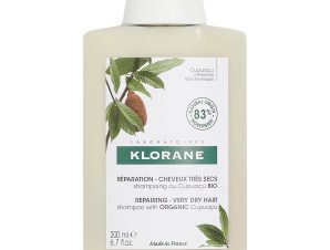 Klorane Cupuacu Butter Shampoo Σαμπουάν για Πολύ Ξηρά Μαλλιά με Βούτυρο Cupuacu 200ml
