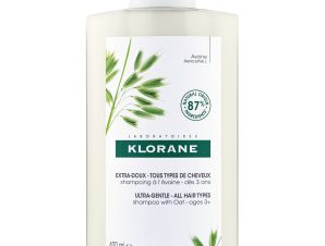 Klorane Oat Shampoo All Hair Types Σαμπουάν με Βρώμη για Όλους του Τύπους Μαλλιών 400ml