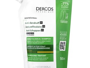 Vichy Dercos Anti-Dandruff Dermatological Shampoo for Dry Hair Refill Σαμπουάν για την Καταπολέμηση της Ξηρής Πυτιρίδας 500ml