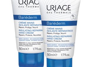 Uriage Eau Thermale Πακέτο Προσφοράς Bariederm Hand Cream Καταπραϋντική & Θρεπτική Κρέμα για Πολύ Ξηρά Χέρια 2x50ml 1+1 Δώρο