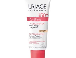Uriage Eau Thermale Roseliane CC Tinted Cream Spf50+ Κρέμα Προσώπου με Χρώμα Πολύ Υψηλής Προστασίας Κατά της Ερυθρότητας 40ml