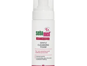 Sebamed Anti-Redness Gentle Cleansing Foam Αφρός Καθαρισμού για Ευαίσθητες Επιδερμίδες με Τάση Ερυθρότητας & Ροδόχρους Ακμής 150ml