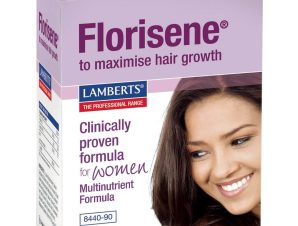 Lamberts Florisene For Women Συμπλήρωμα Διατροφής Ιδανικό για Γυναίκες για την Αντιμετώπιση της Χρόνιας Τελογενής Τριχορροής 90tabs