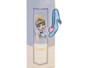 Mad Beauty Disney Princess Cinderella Hand Cream 60ml & Nail File Κρέμα Χεριών με Άρωμα Κέδρου, Μοσχολέμονου & Λίμα σε Σχέδιο Γοβάκι Κωδ 99199, 1 Τεμάχιο