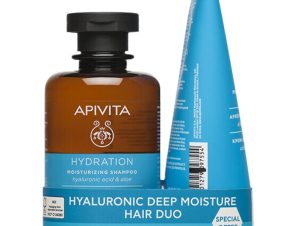 Apivita Promo Hydration Moisturizing Shampoo 250ml & Conditioner 150ml