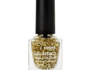 Korres Gel Effect Nail Colour Βερνίκι Νυχιών με Αμυγδαλέλαιο για Έντονη Λάμψη & Μεγάλη Διάρκεια 11ml – 97 Golden Coin