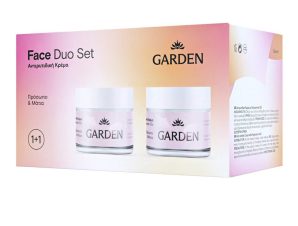 Garden Promo Anti-Wrinkle Cream Αντιρυτιδική Κρέμα με Υαλουρονικό Οξύ για Πρόσωπο & Μάτια 100ml (2x50ml)