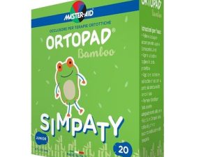 Master aid Ortopad Junior Simpaty Οφθαλμικά Αυτοκόλλητα Για Στραβισμό (έως 2 ετών) 20 Τεμάχια