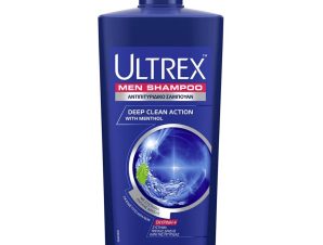 Ultrex Men Shampoo Anti Dandruff Deep Clean Σαμπουάν Κατά της Πιτυρίδας για Βαθύ Καθαρισμό με Εκχύλισμα Μέντας 610ml