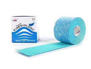 Nasara Kinesiology Tape Sport & Therapy Ταινία Κινησιολογίας & Θεραπείας 5cmx5m 1 Τεμάχιο – Μπλε