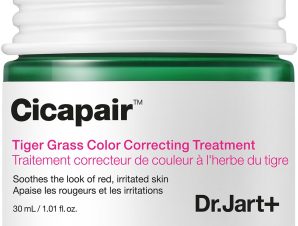 Dr.Jart+ Cicapair Tiger Grass Color Correcting Face Treatment Κρέμα Προσώπου με Νιασιναμίδη & Σύμπλοκο Tiger Grass για Κάλυψη της Ερυθρότητας & Φυσική – Υγιή Όψη, Κατάλληλη για Ερεθισμένο Δέρμα 30ml