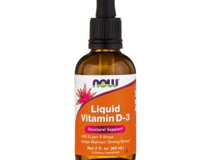 Now Foods Vitamin D3 Liquid 400 IU / 4 Drops Συμπλήρωμα Διατροφής Υψηλής Βιοδιαθεσιμότητας Υγρής Μορφής Βιταμίνης D3, 59.2ml