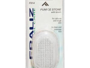 Fraliz F814 Pumice Stone With Brush Ελαφρόπετρα με Βουρτσάκι 1 Τεμάχιο